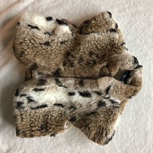 Girls 7/8 faux fur classy bolero vest